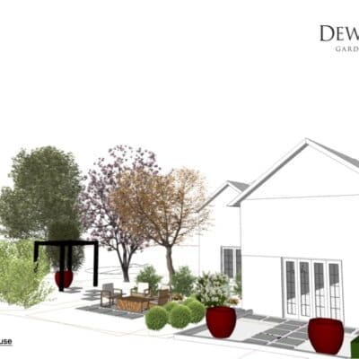 3D design concept garden design Sussex Kent